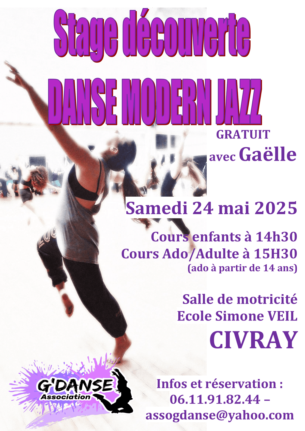 G'Dance affiche May 2025